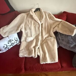 Cozy Cream Fur Jacket for Women